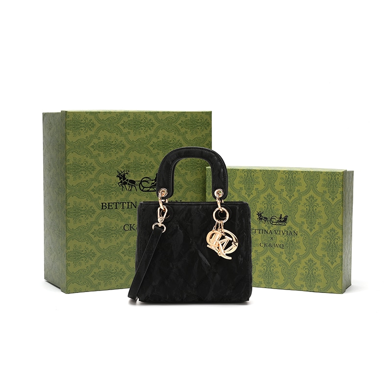 BETTINA VIVIAN Black Bag