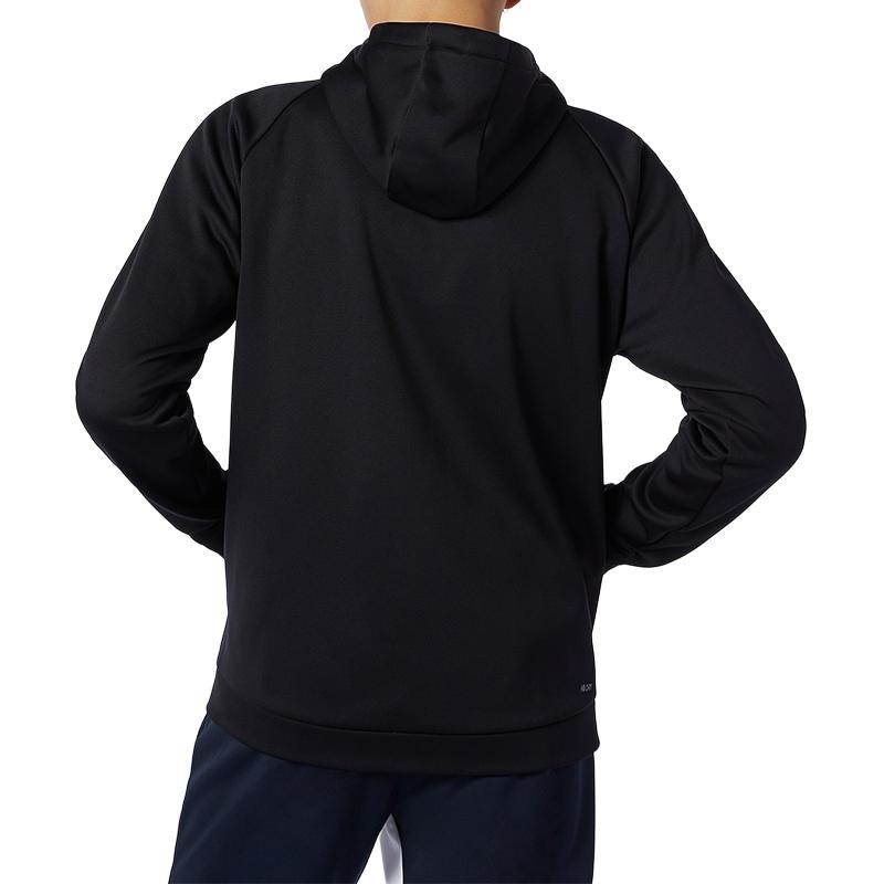 New Balance Logo Hoodie Black — фото 3