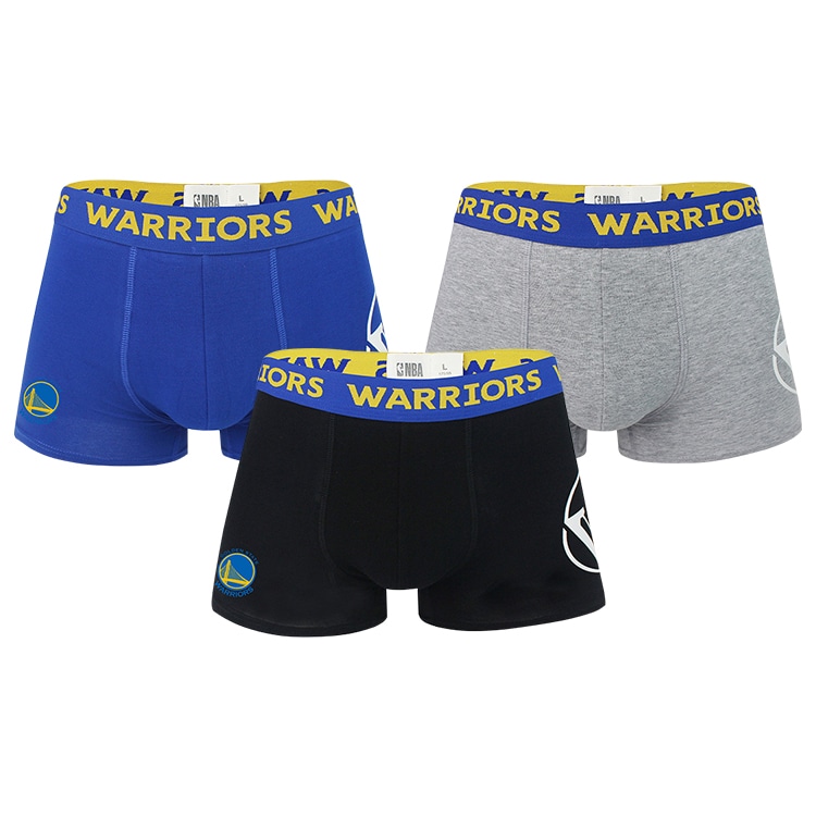Nba Warriors Boxer Briefs 3-Pack