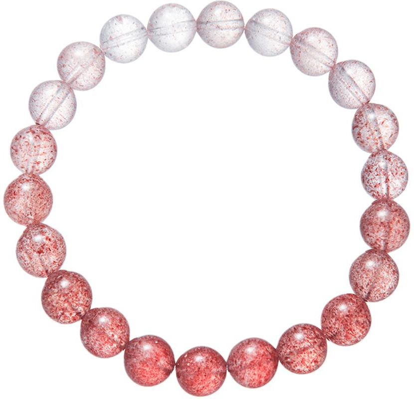一生一石O-STONE O-STONE Strawberry Crystal Bracelet