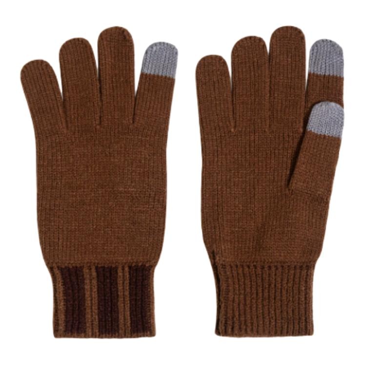 Adidas Acrylic Gloves Brown — фото 1
