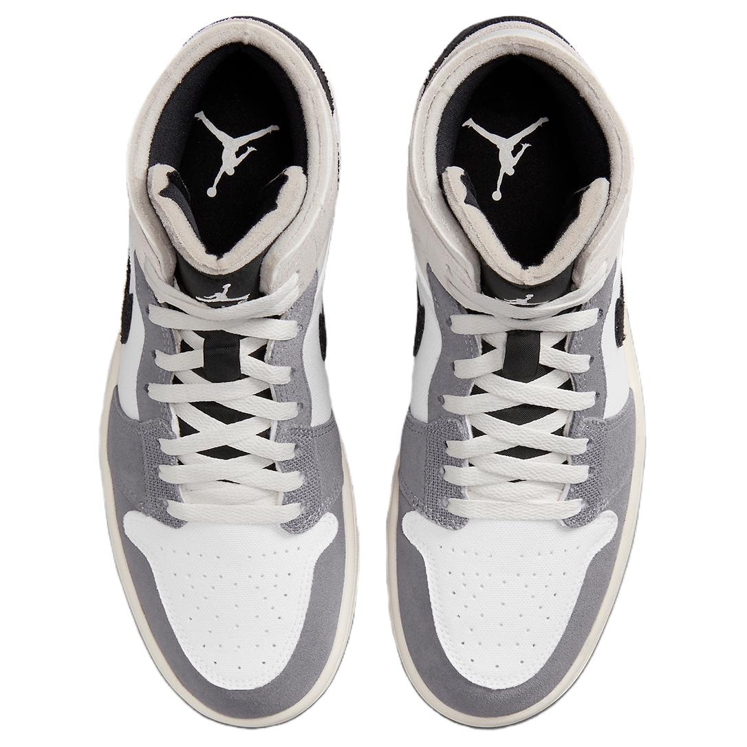 Jordan Air Jordan 1 Mid Craft "Cement Grey" — фото 9