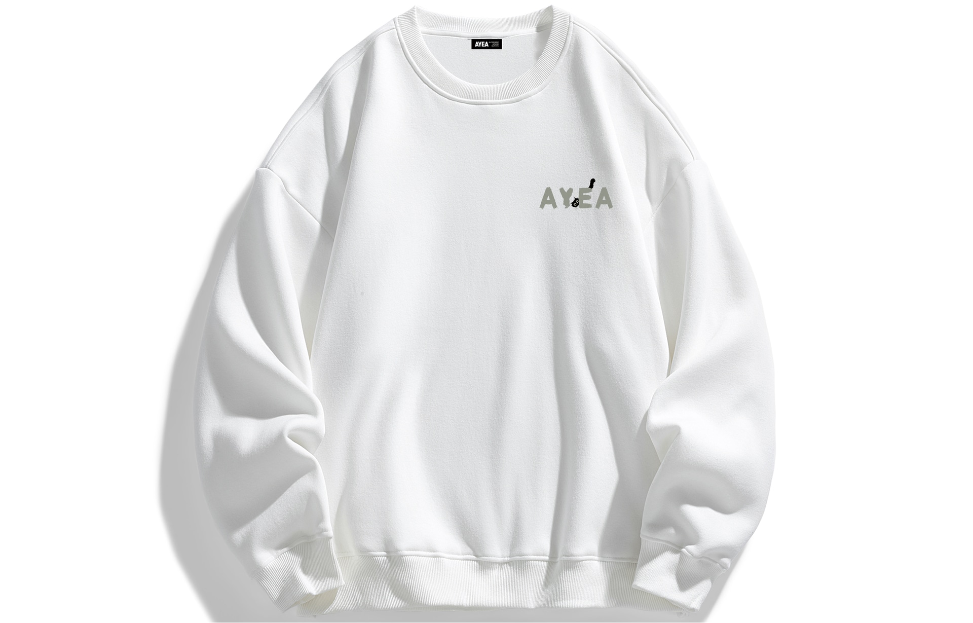 Ayea Black Cat Crewneck Sweatshirt — фото 8