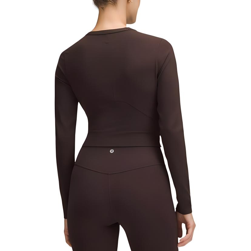 Lululemon Nulu Cropped Long Sleeve Shirt — фото 4