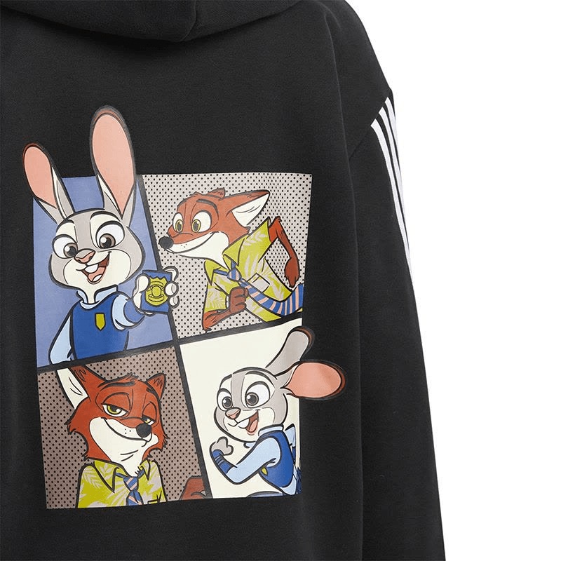 Adidas x Disney Hoodie Kids Black — фото 3