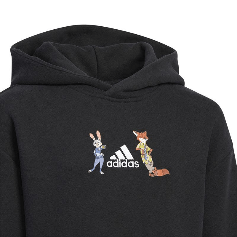 Adidas x Disney Hoodie Kids Black — фото 2