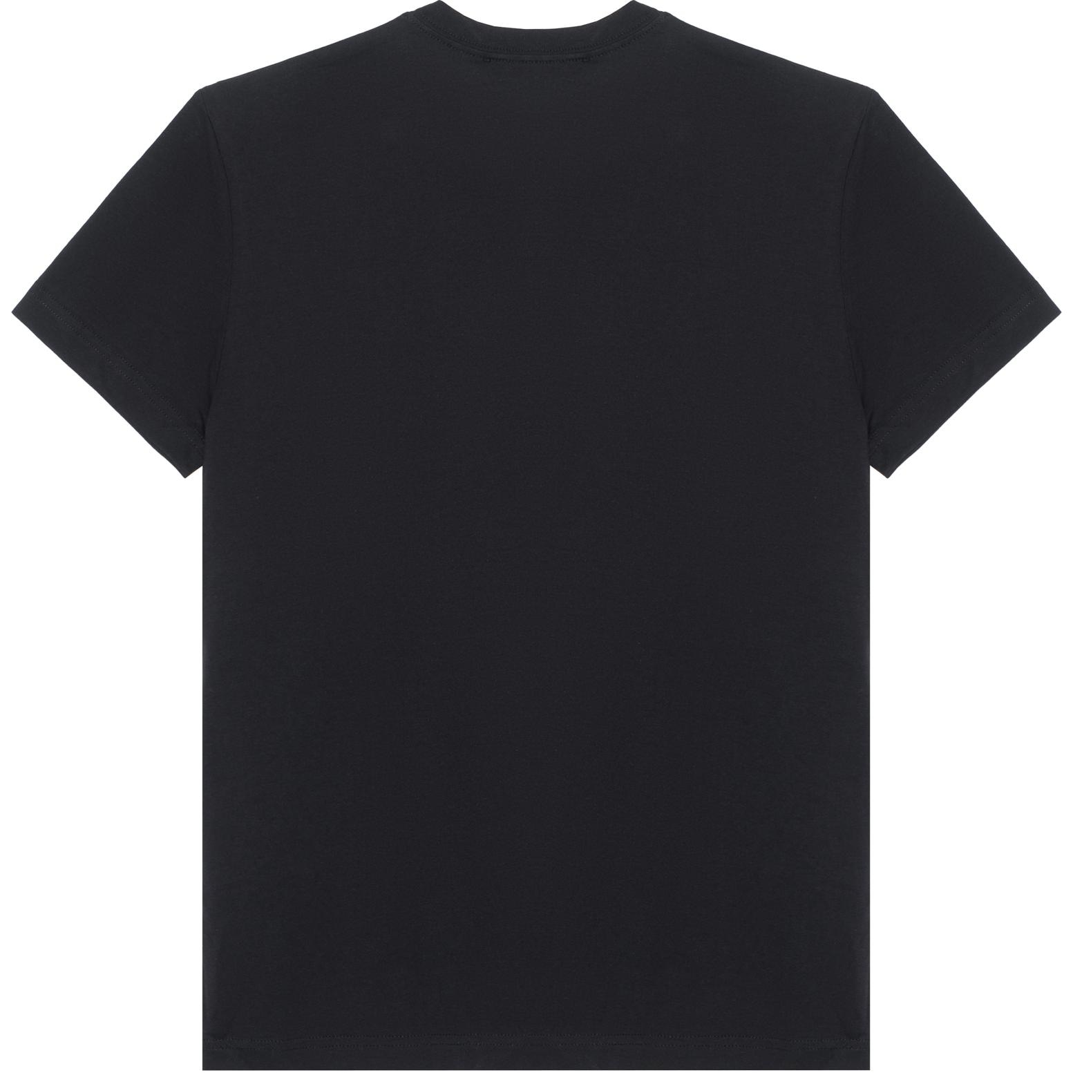 Versace Jeans Couture Logo Print T-Shirt Black — фото 1