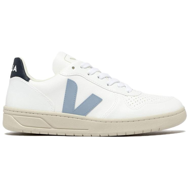 Veja V-10 PU White Blue — фото 6
