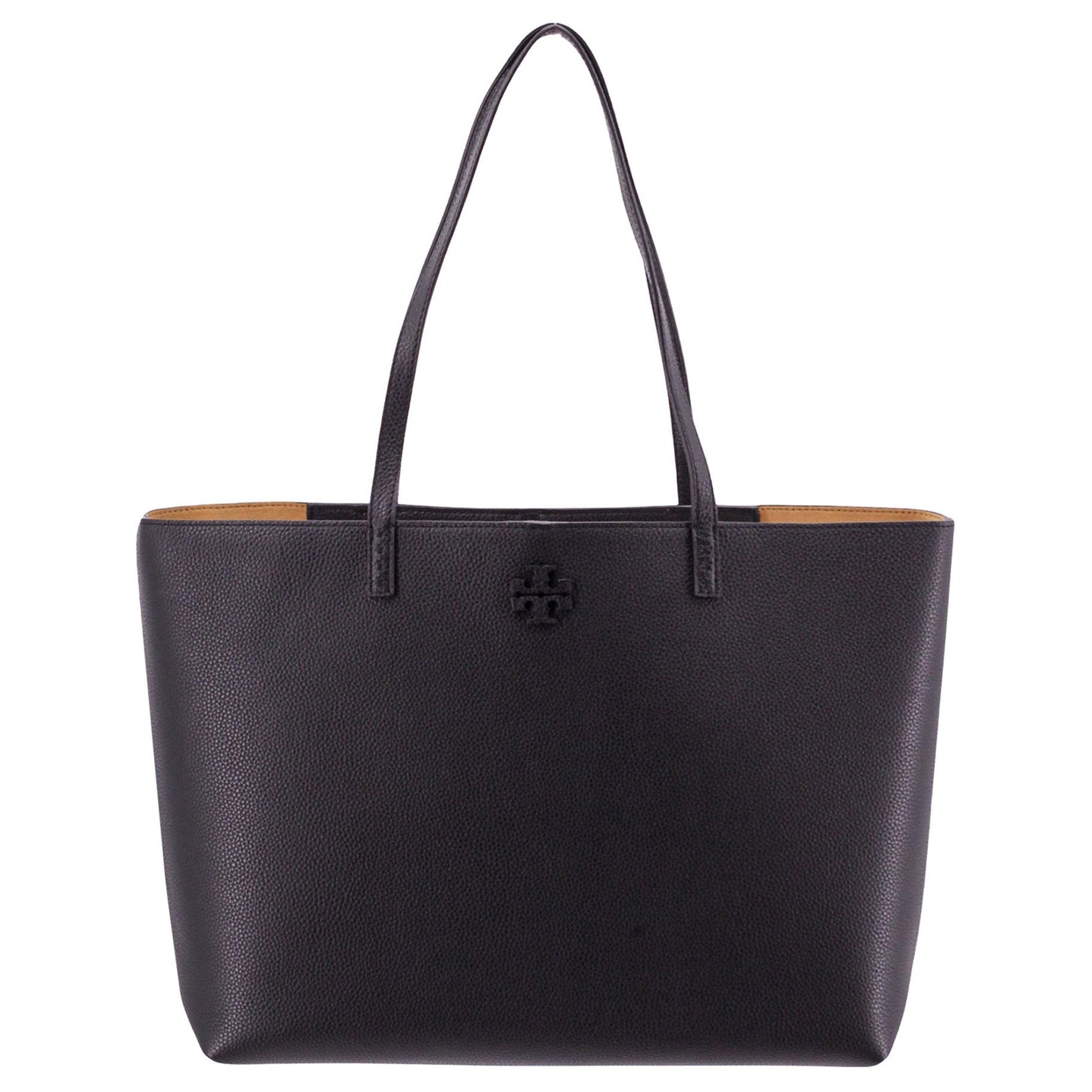 TORY BURCH/汤丽柏琦 Tory Burch McGraw Tote Bag Black