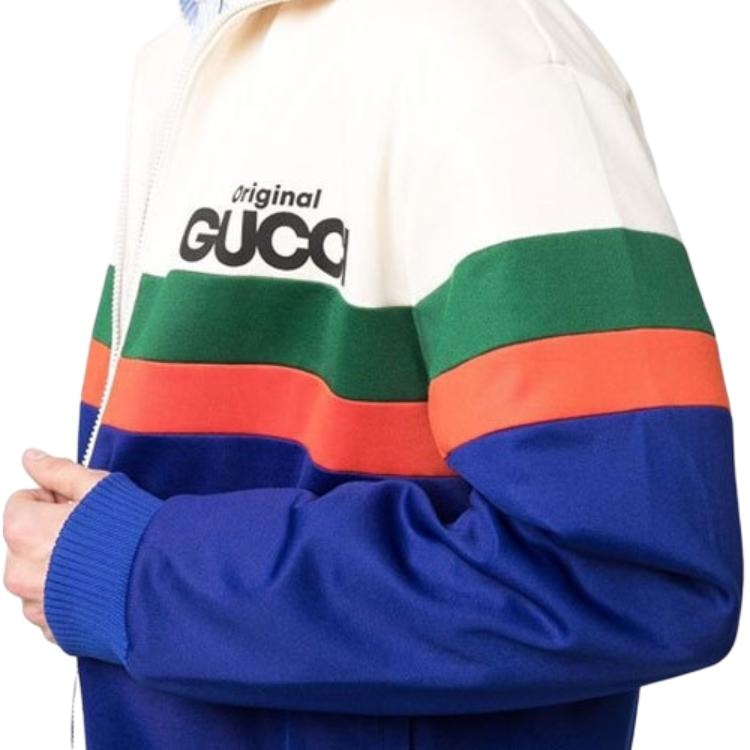 Gucci SS22 Logo Print Zip Jacket — фото 4
