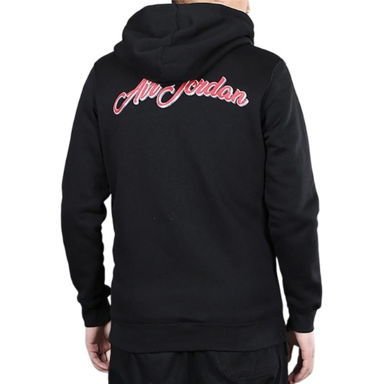 Jordan Remastered Bruished Hoodie Black — фото 3