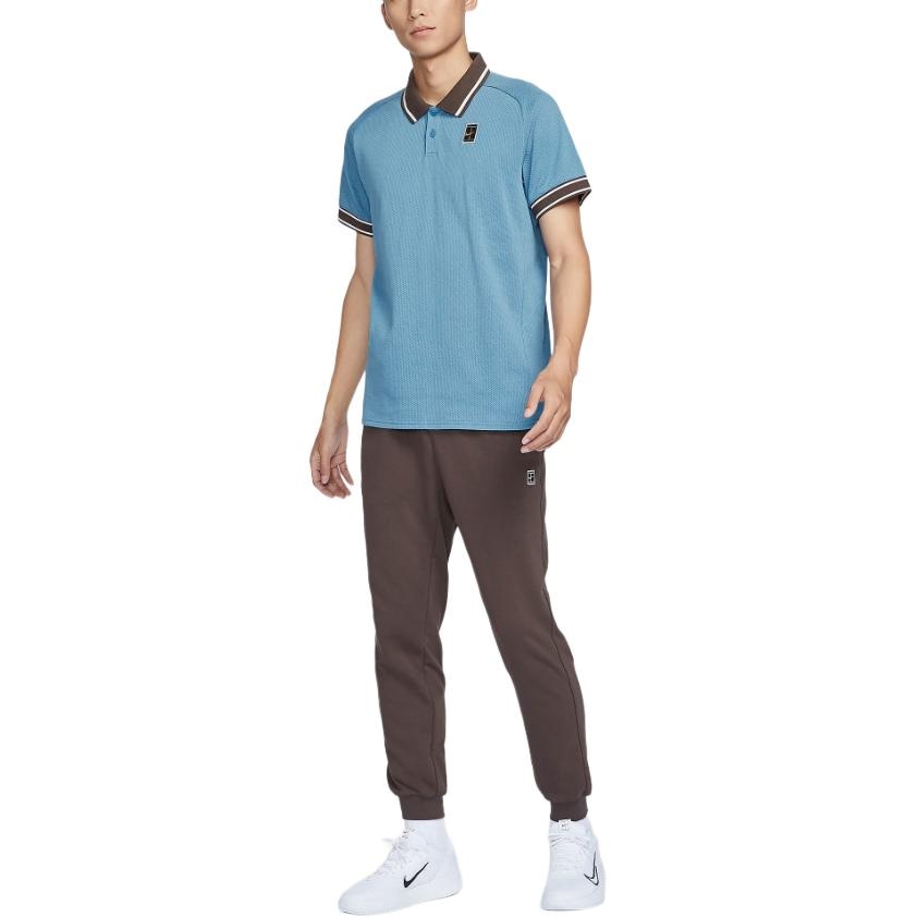 Nike Court Heritage Polo Blue — фото 2