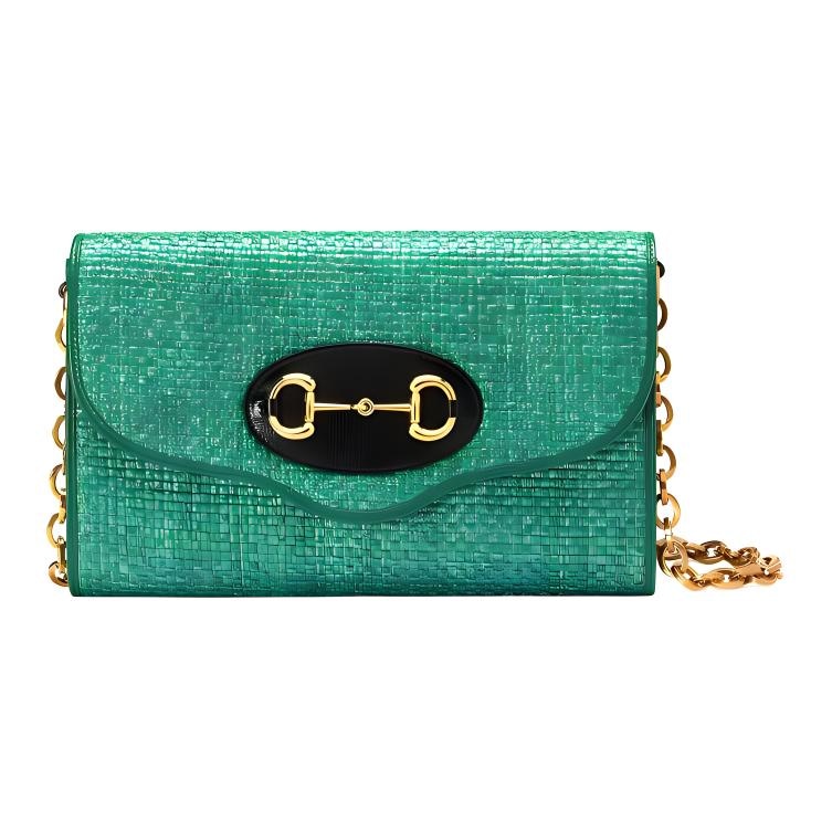 Сумки Gucci Horsebit 1955 Green