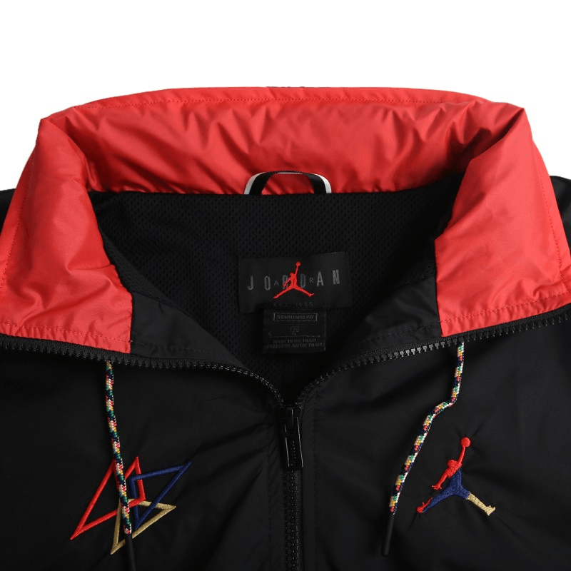 Jordan Colorblock Jacket Blue Black Red — фото 2