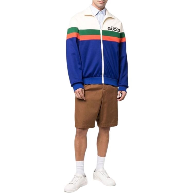 Gucci SS22 Logo Print Zip Jacket — фото 1