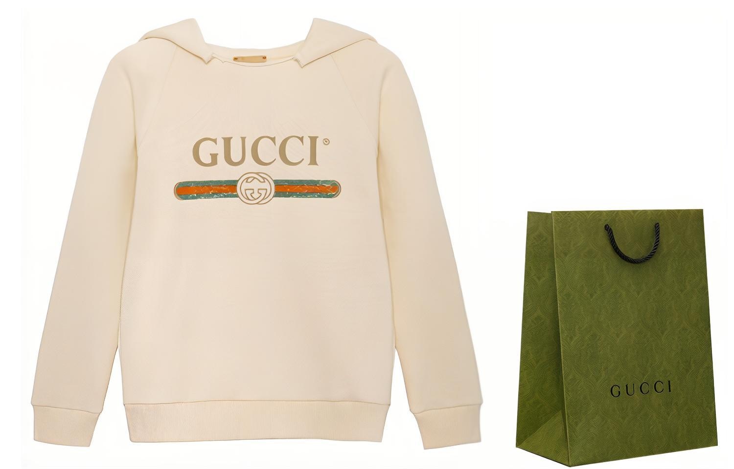 Gucci Kids Hoodie Beige — фото 2