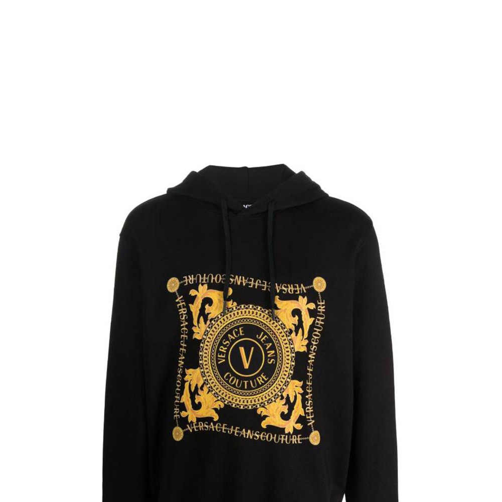 Versace Jeans Couture Versace Jeans FW23 Hoodie Black — фото 5
