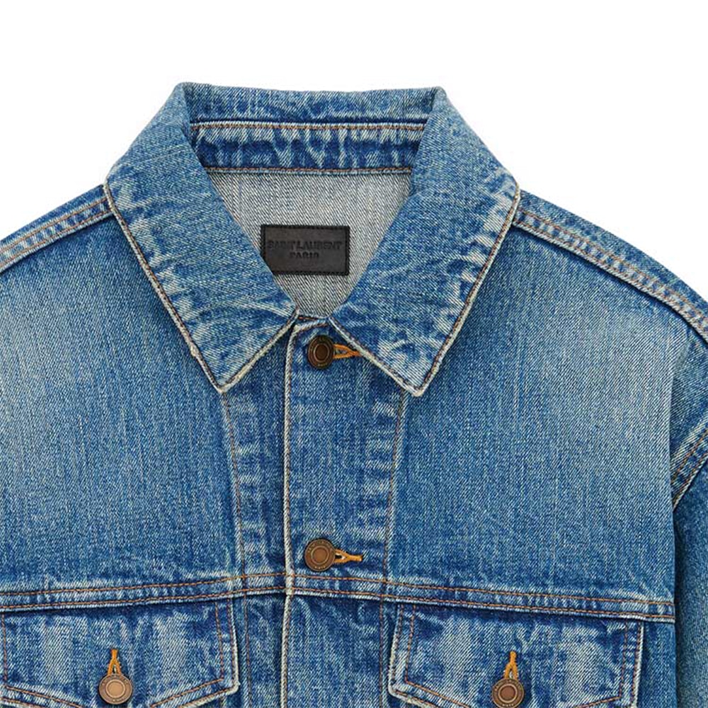 Saint Laurent FW23 Denim Jacket — фото 5