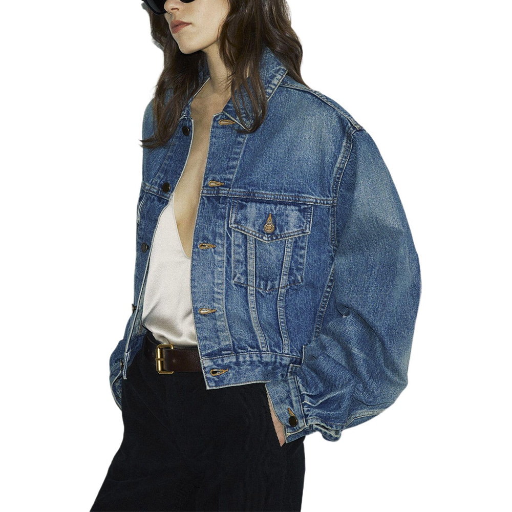 Saint Laurent FW23 Denim Jacket — фото 2