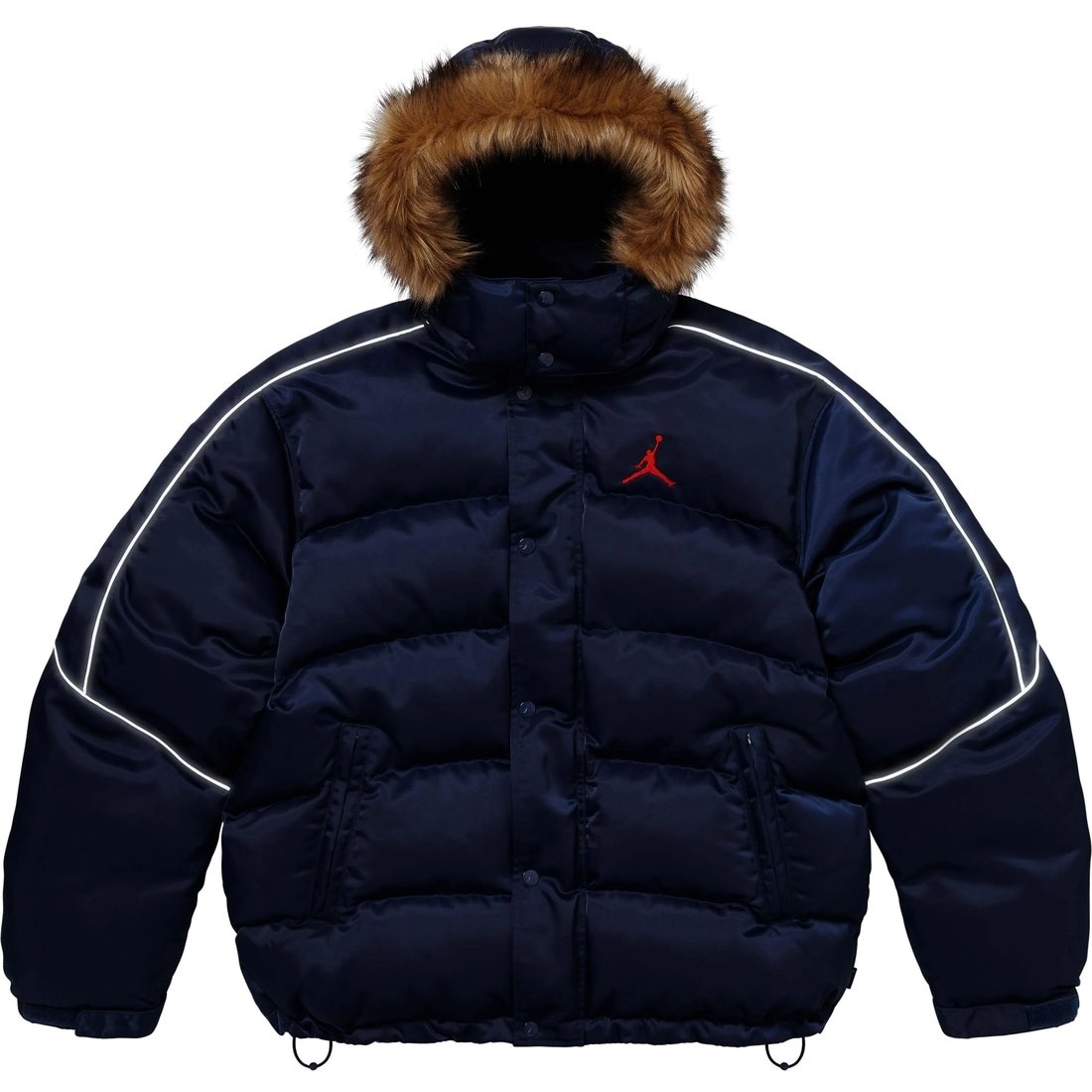 Supreme x Jordan FW24 Puffer Jacket — фото 3