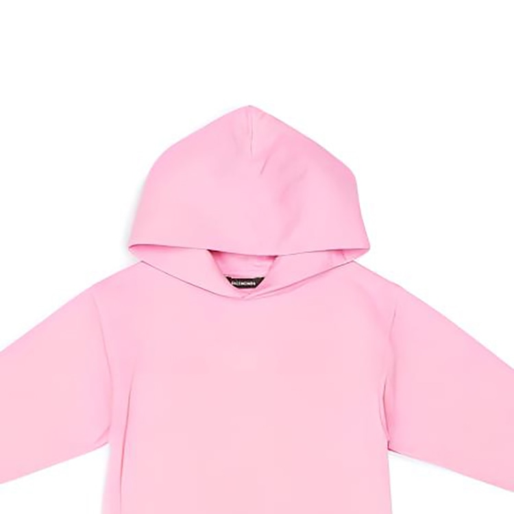 Balenciaga Kids Logo Hoodie Pink — фото 2