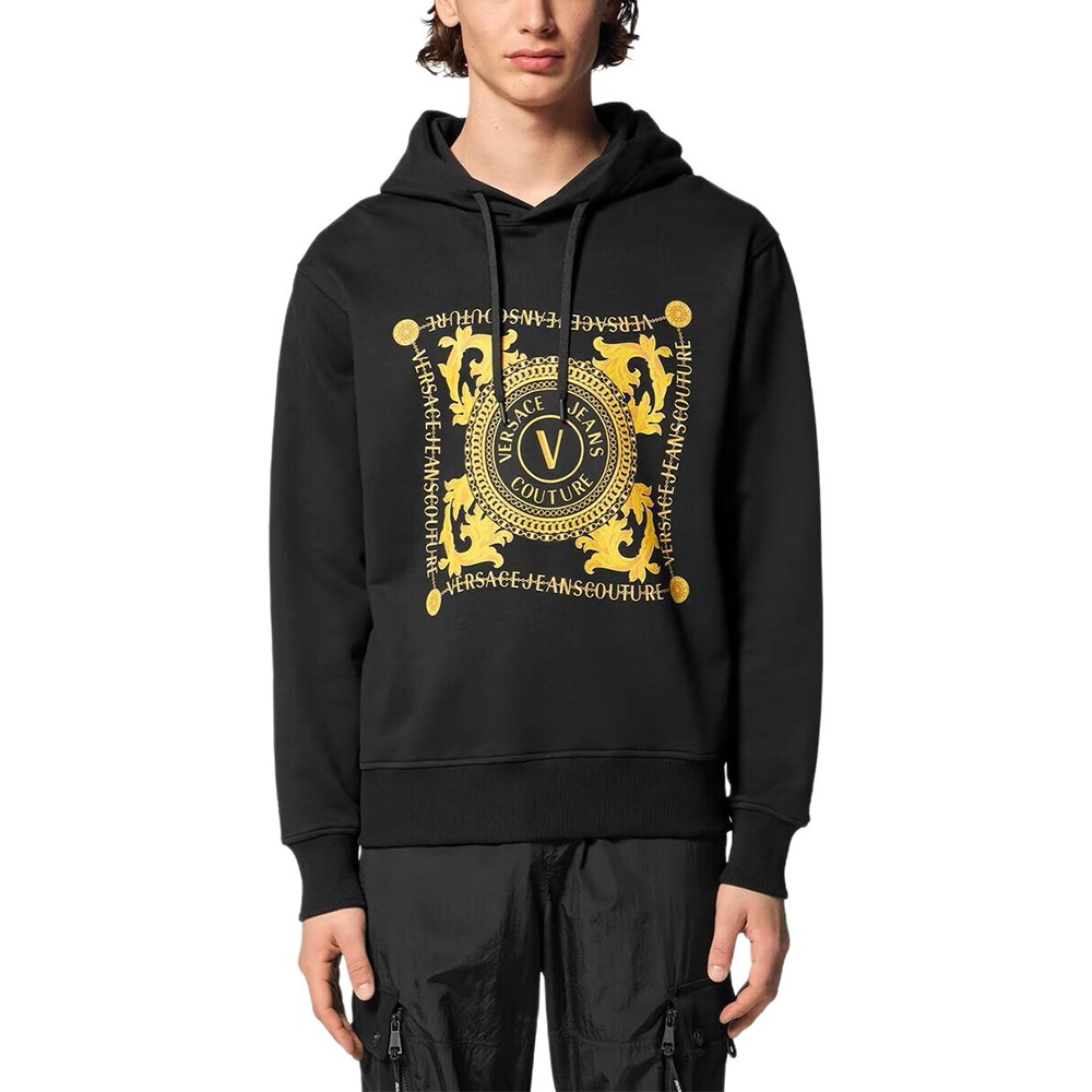 Versace Jeans Couture Versace Jeans FW23 Hoodie Black — фото 2