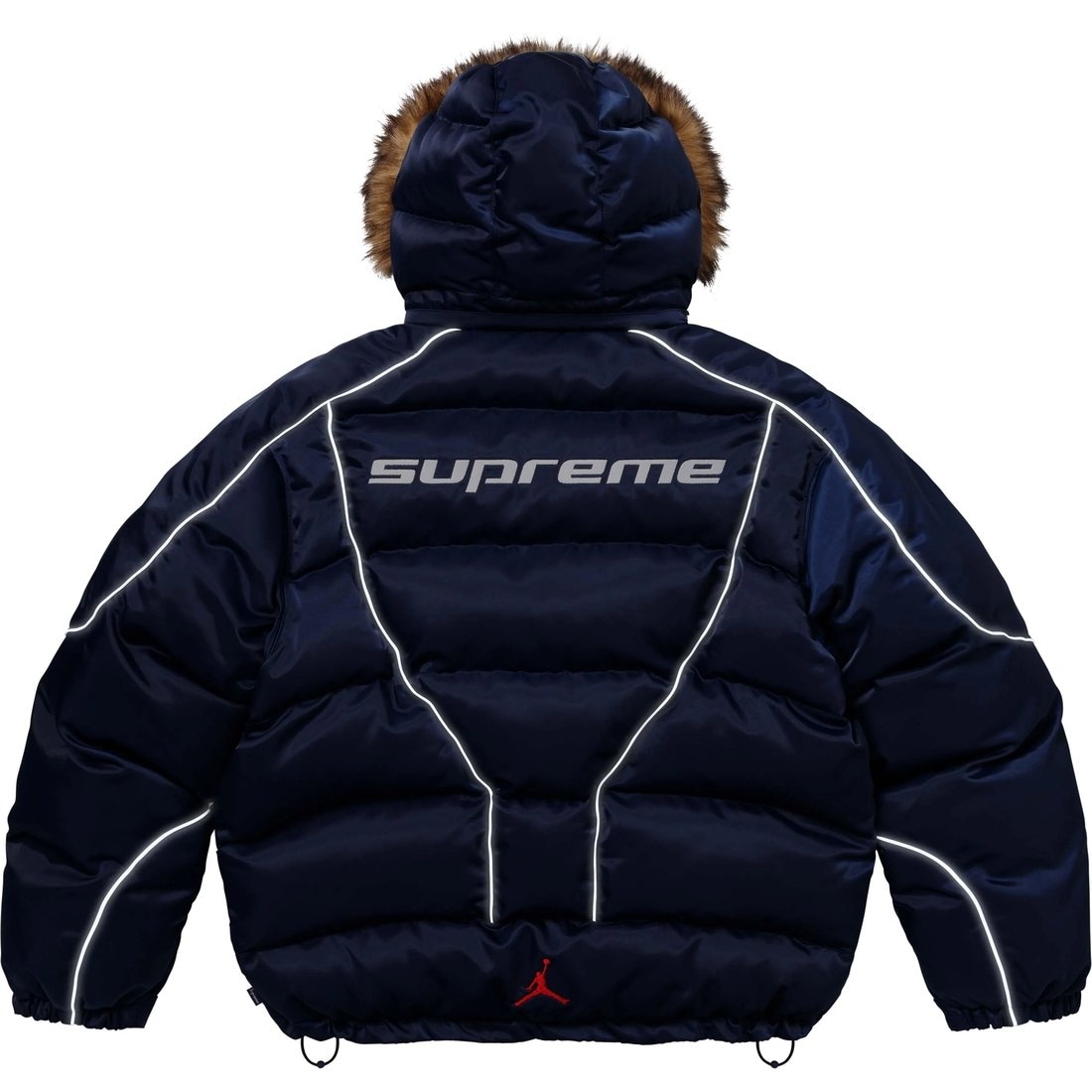 Supreme x Jordan FW24 Puffer Jacket — фото 2