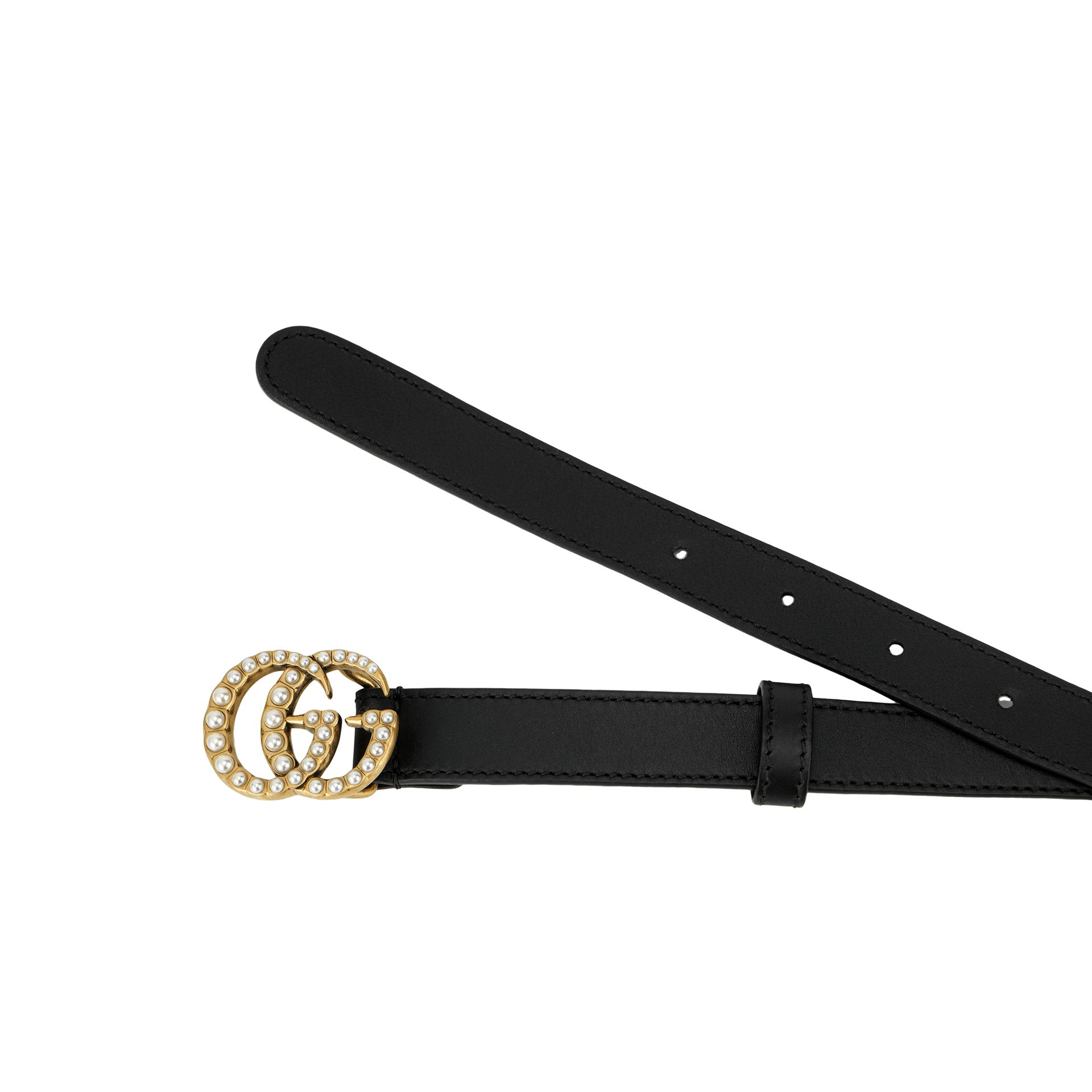 Gucci Double G Belt Black 2cm — фото 4