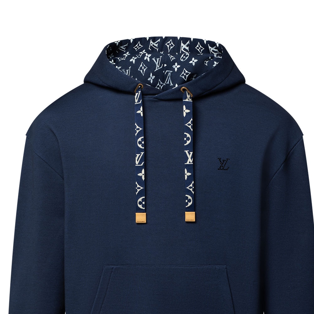 Louis Vuitton Ski SS25 Hoodie Navy — фото 3