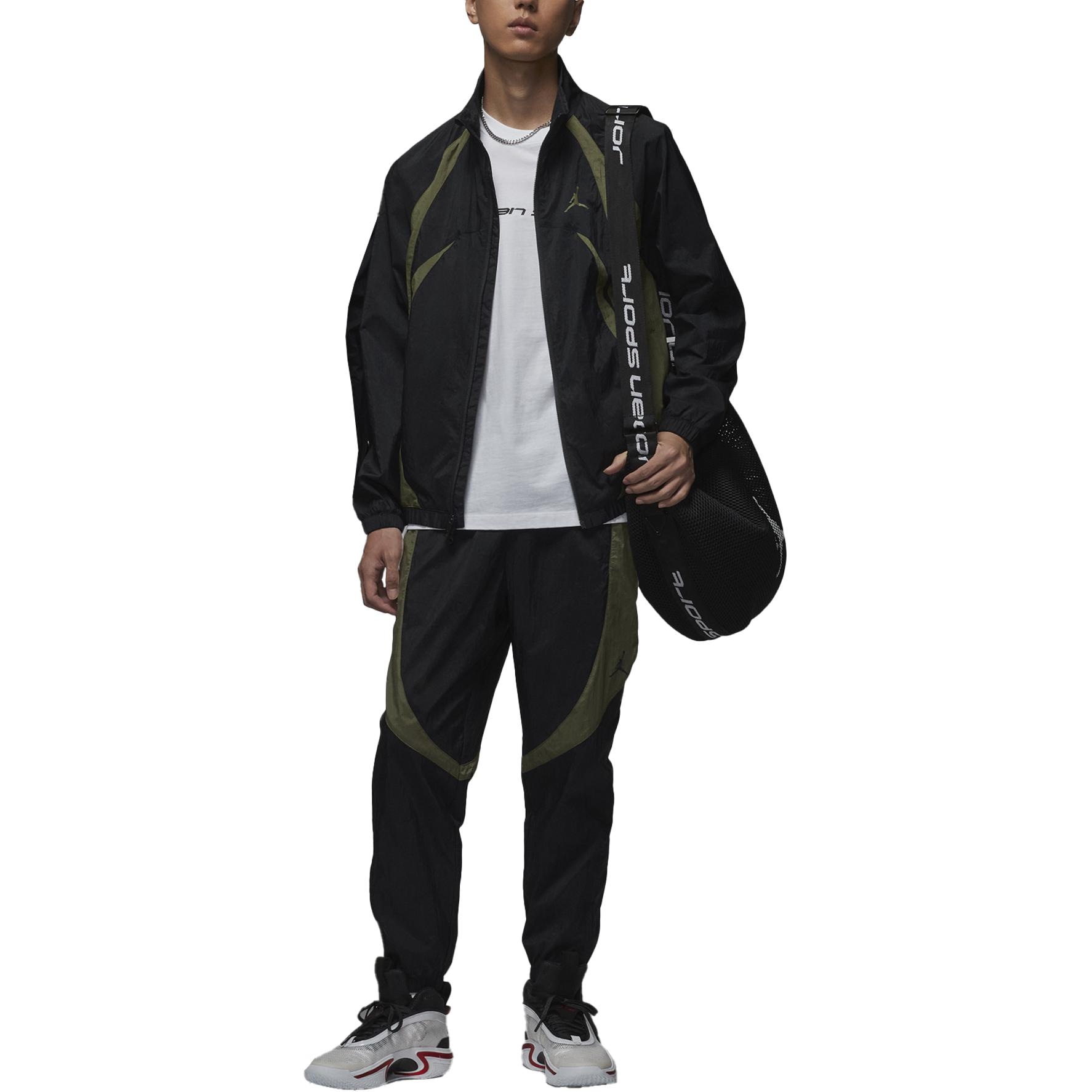 Jordan Sport Jam Black/Medium Olive/White — фото 4