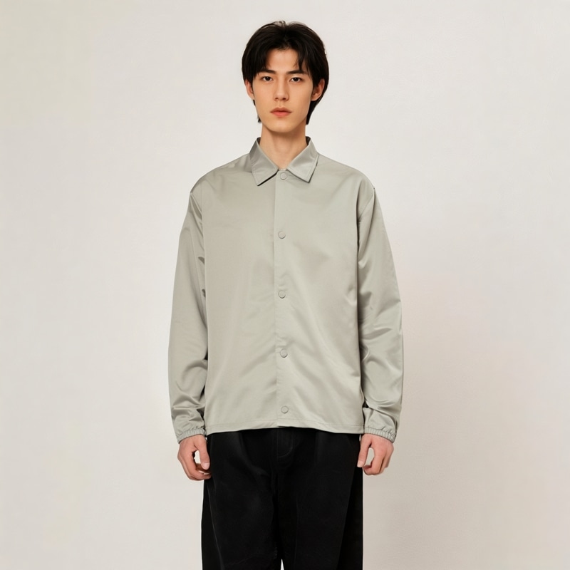 Fear Of God Essentials Coaches Jacket Seafoam — фото 2