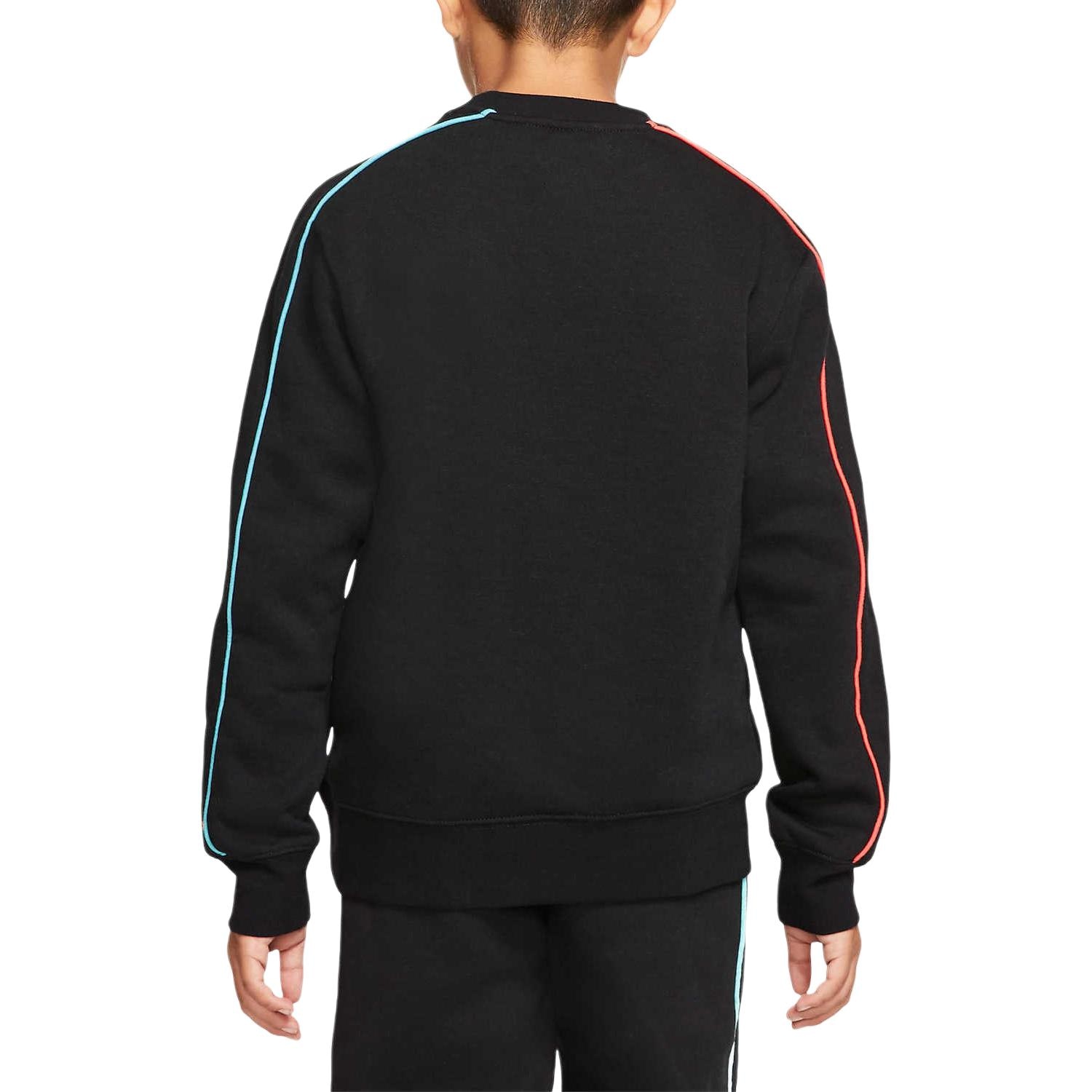 Jordan Nike x Jordan Crewneck Sweatshirt Black Youth — фото 1