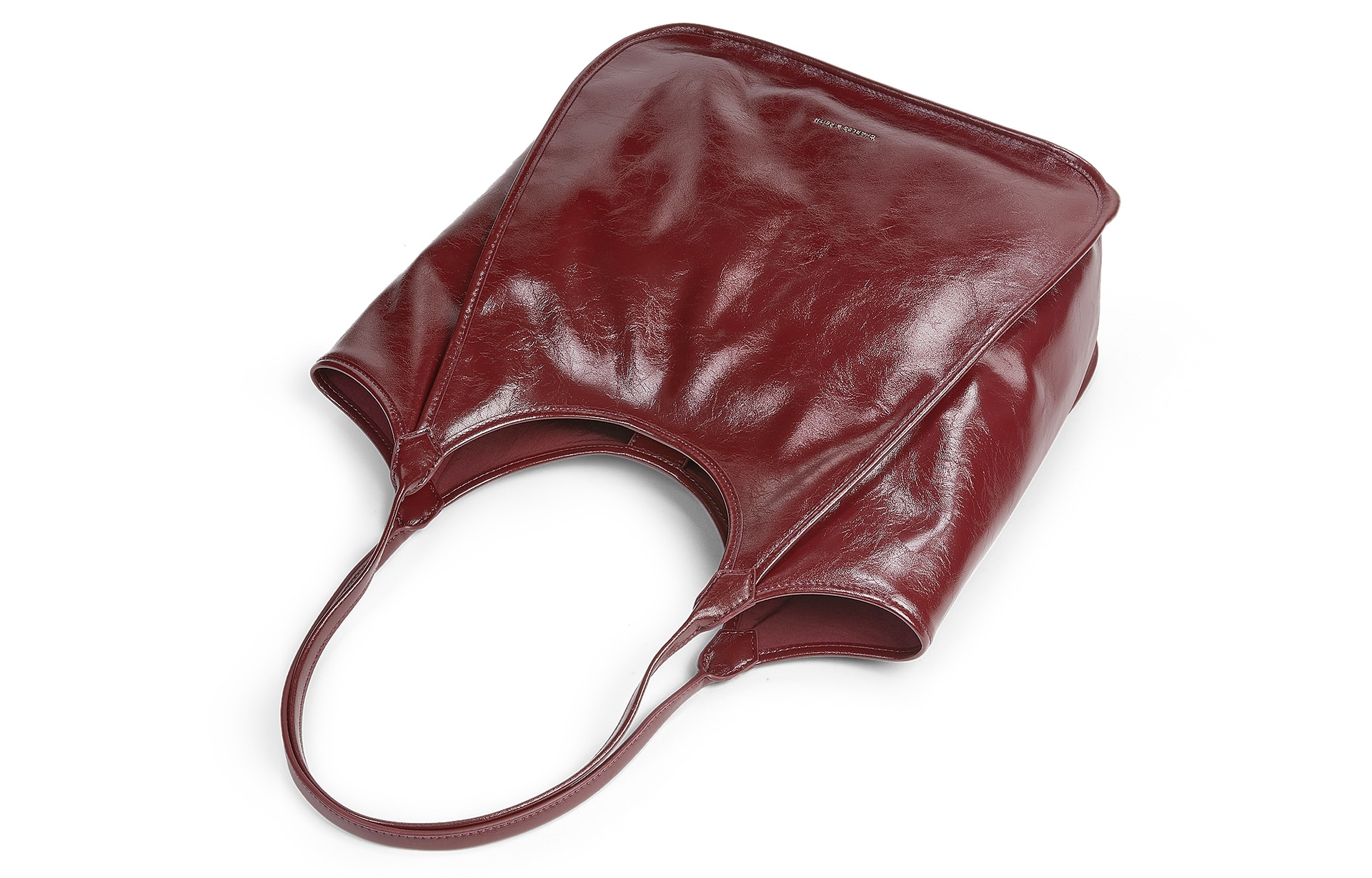Charles&Keith CHARLESKEITH ck PU BlackPewterBurgundy — фото 8
