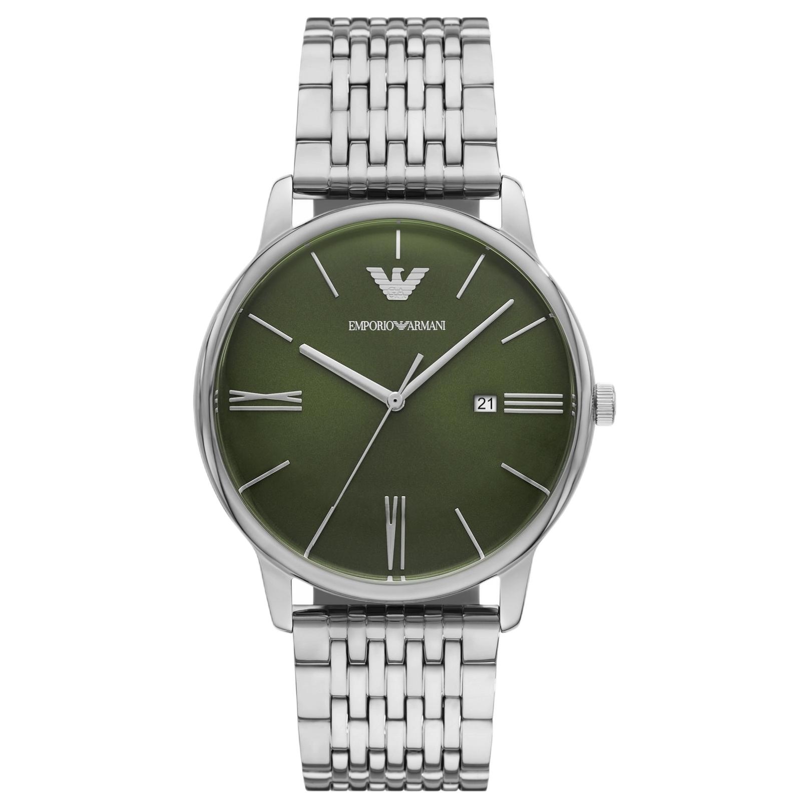 EMPORIO ARMANI/阿玛尼 Emporio Armani 42mm Green Dial