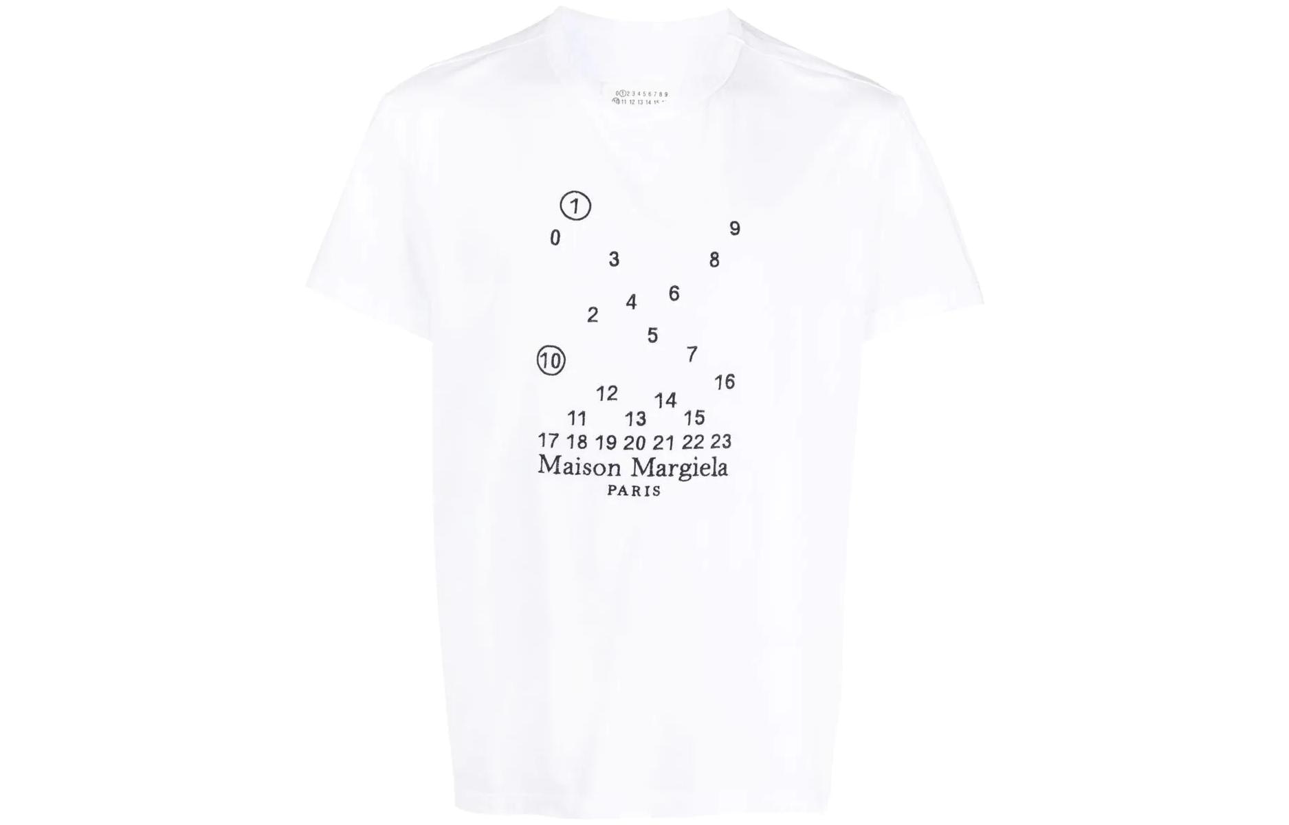 Maison Margiela/马吉拉 Maison Margiela FW22 Embroidered T-Shirt