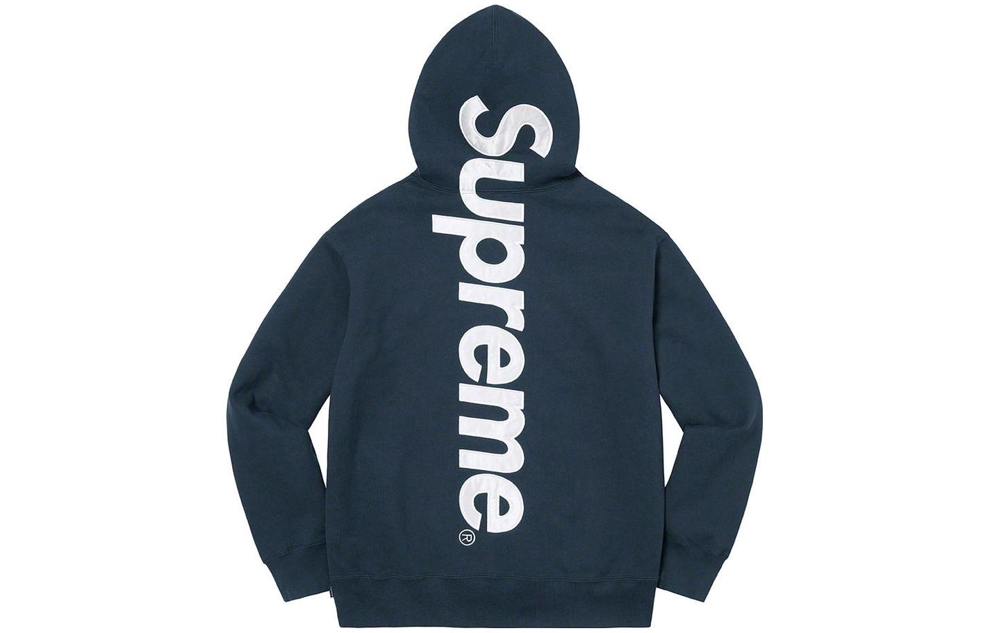 Supreme x Dickies Satin Appliqué Hooded Sweatshirt