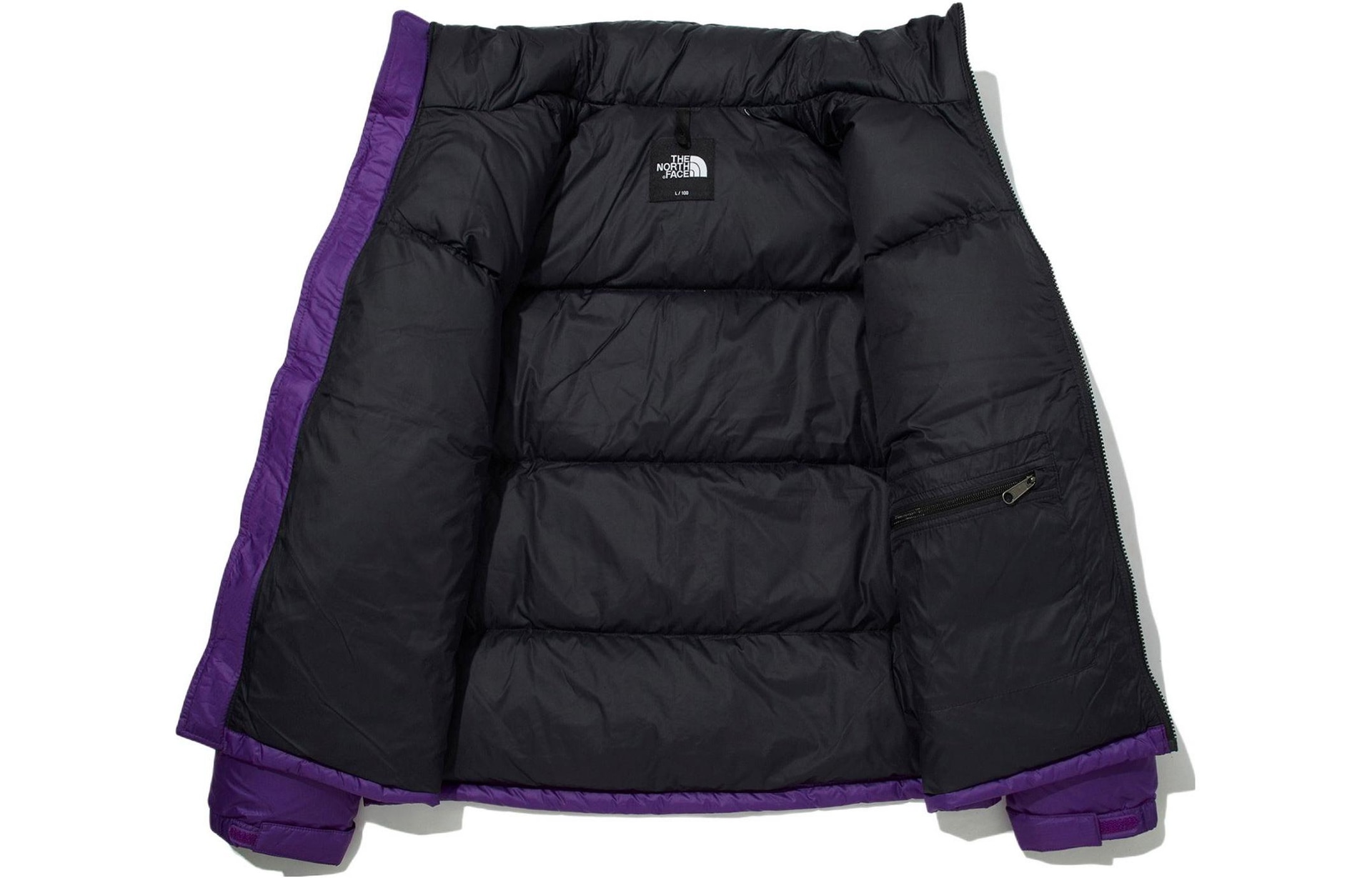 The North Face Eco Nuptse Jacket Purple — фото 1