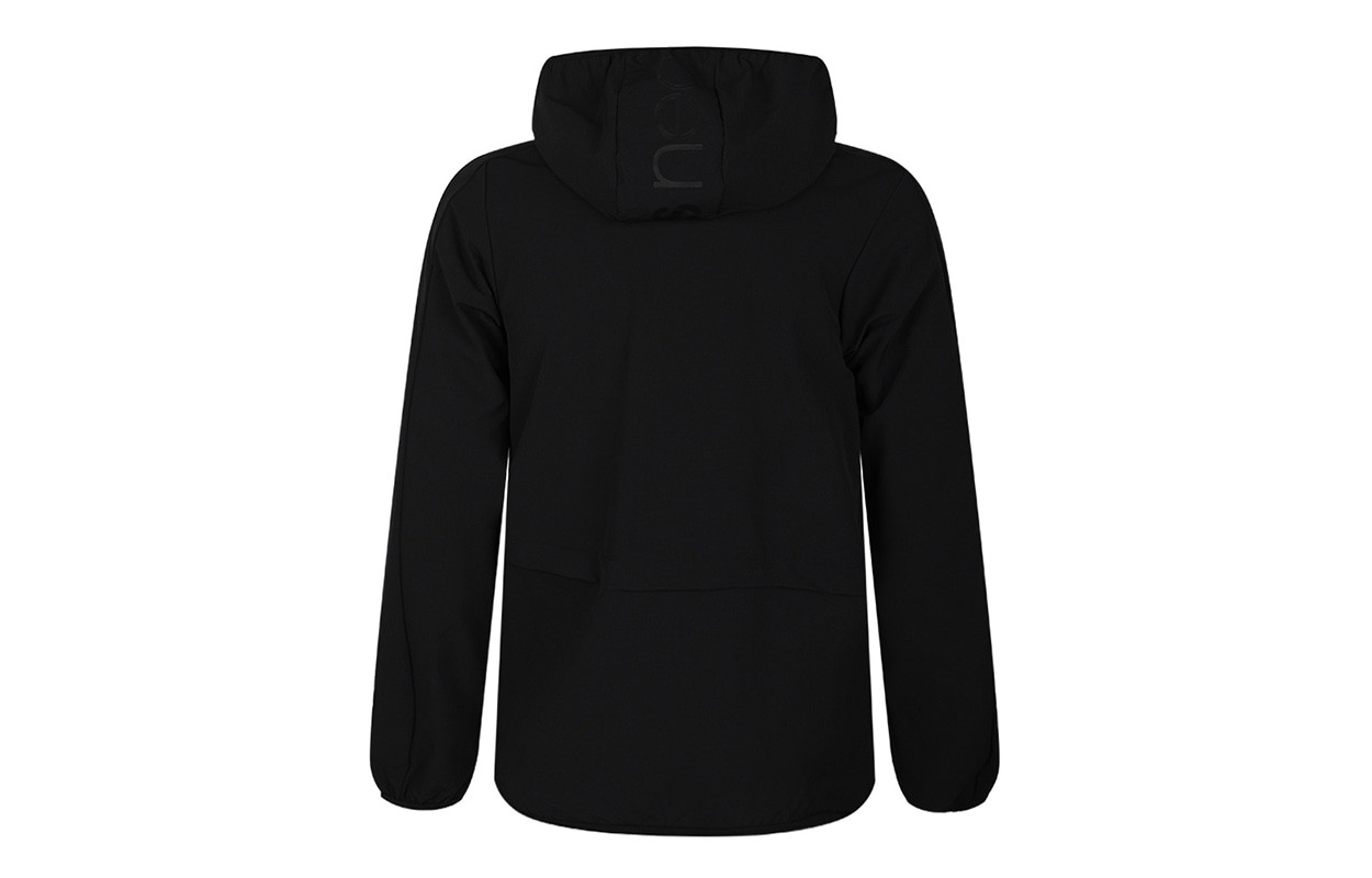 adidas neo Windbreaker Hoodie Black — фото 1