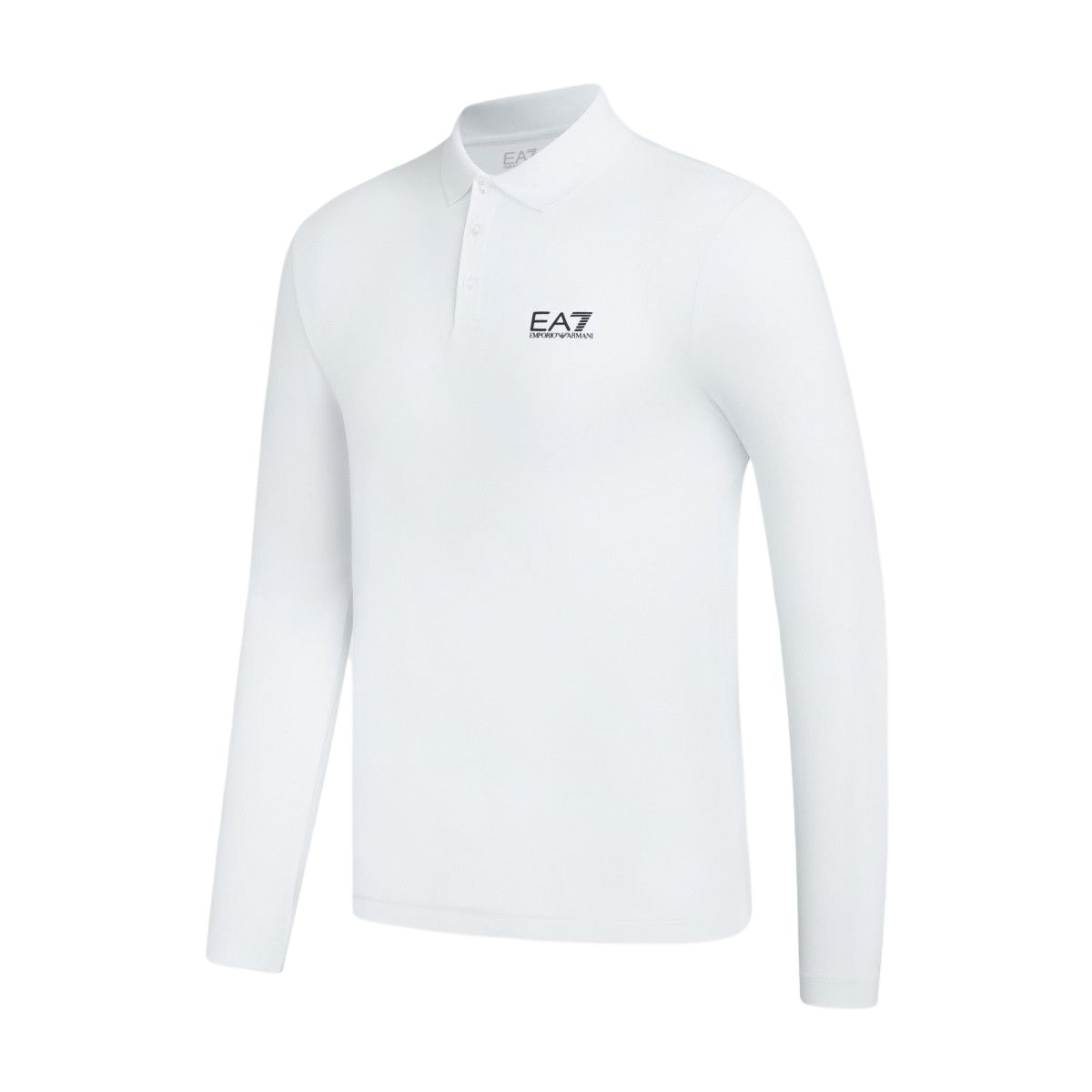 Emporio Armani EA7 FW24 Polo White — фото 2