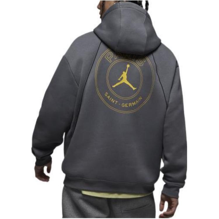 Jordan x PSG Hoodie Light Graphite — фото 4