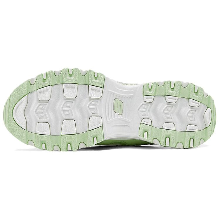 Skechers DLITES White Green — фото 7