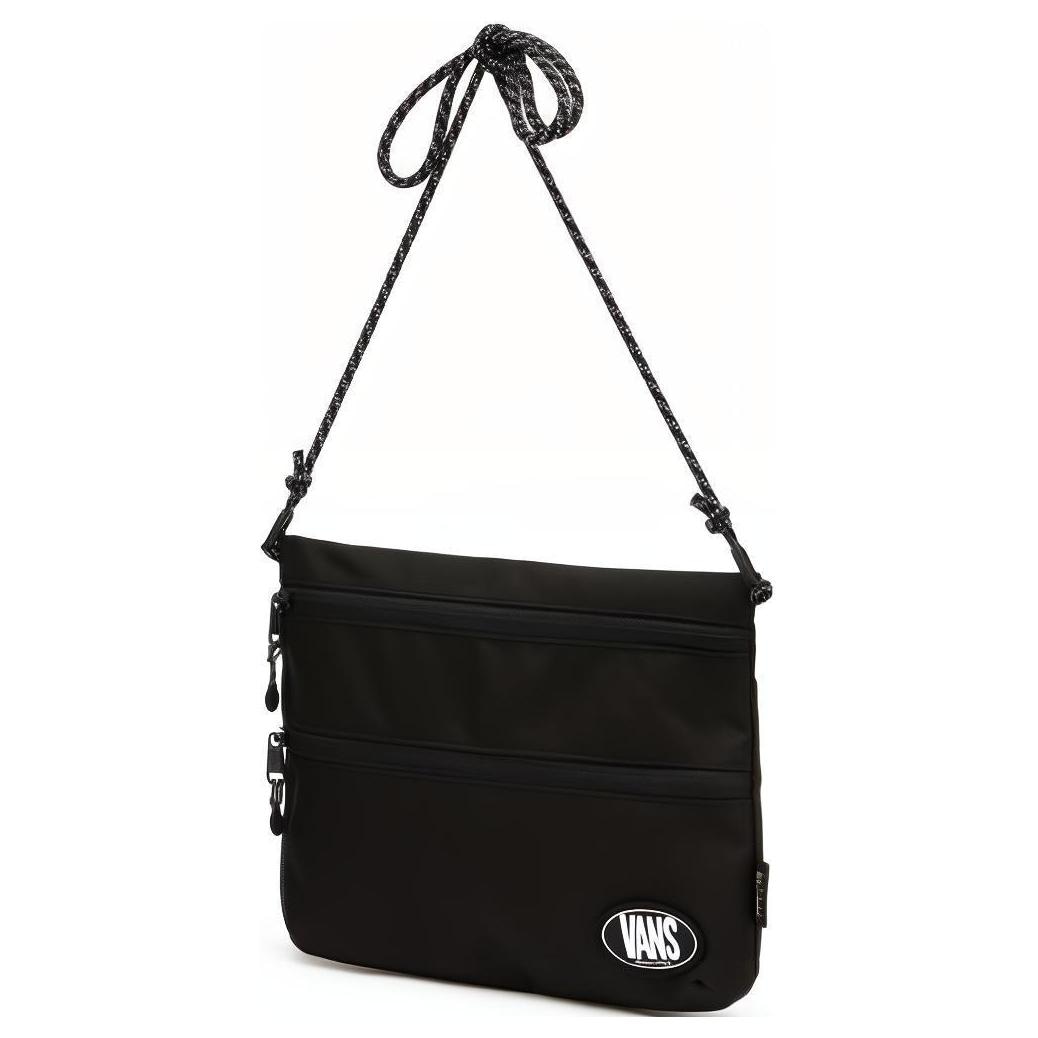 Vans Logo Adjustable Strap Crossbody Bag Black — фото 1