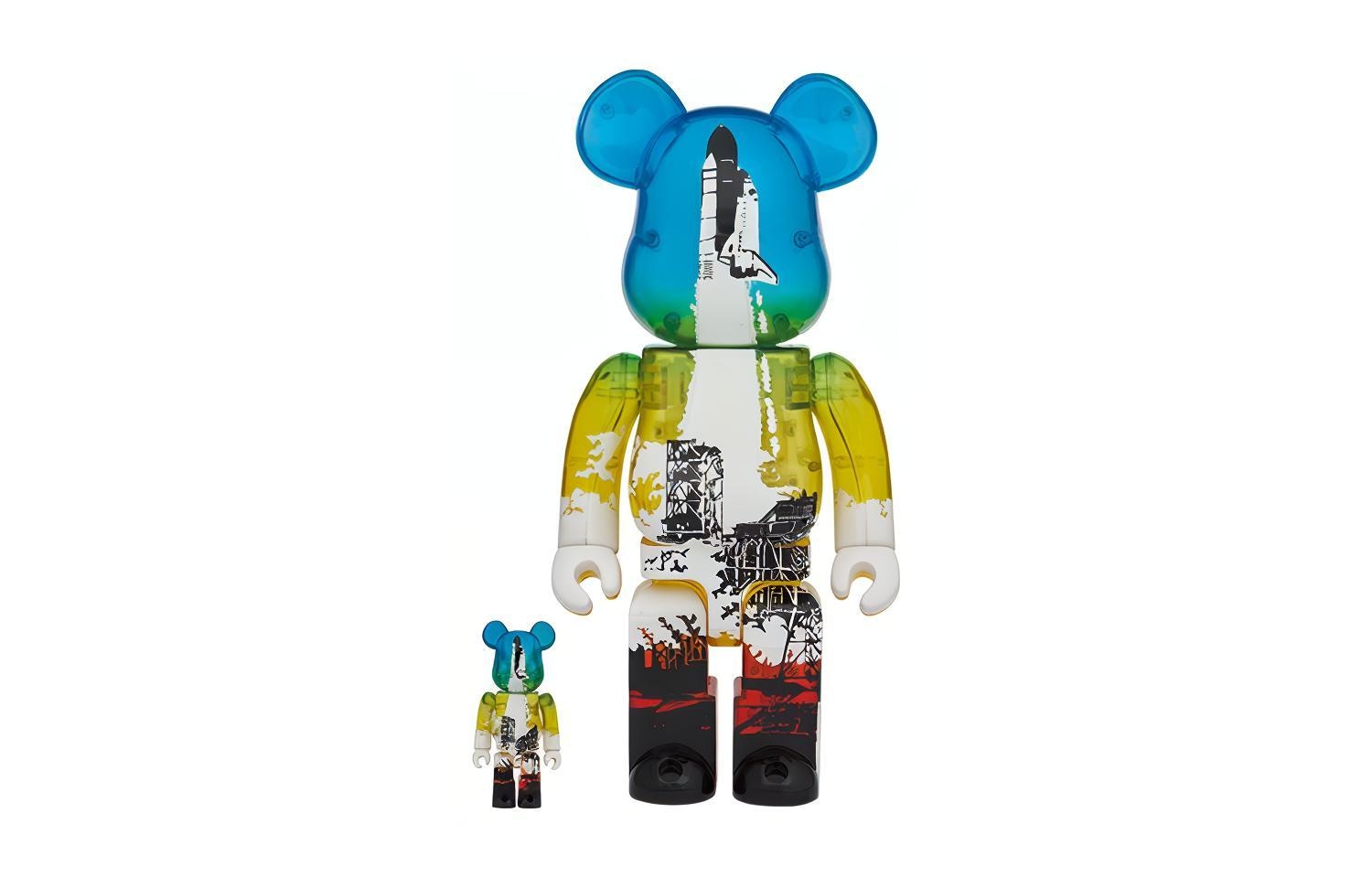 BE@RBRICK BERBRICK SPACE SHUTTLE LAUNCH Ver. 40 100+400