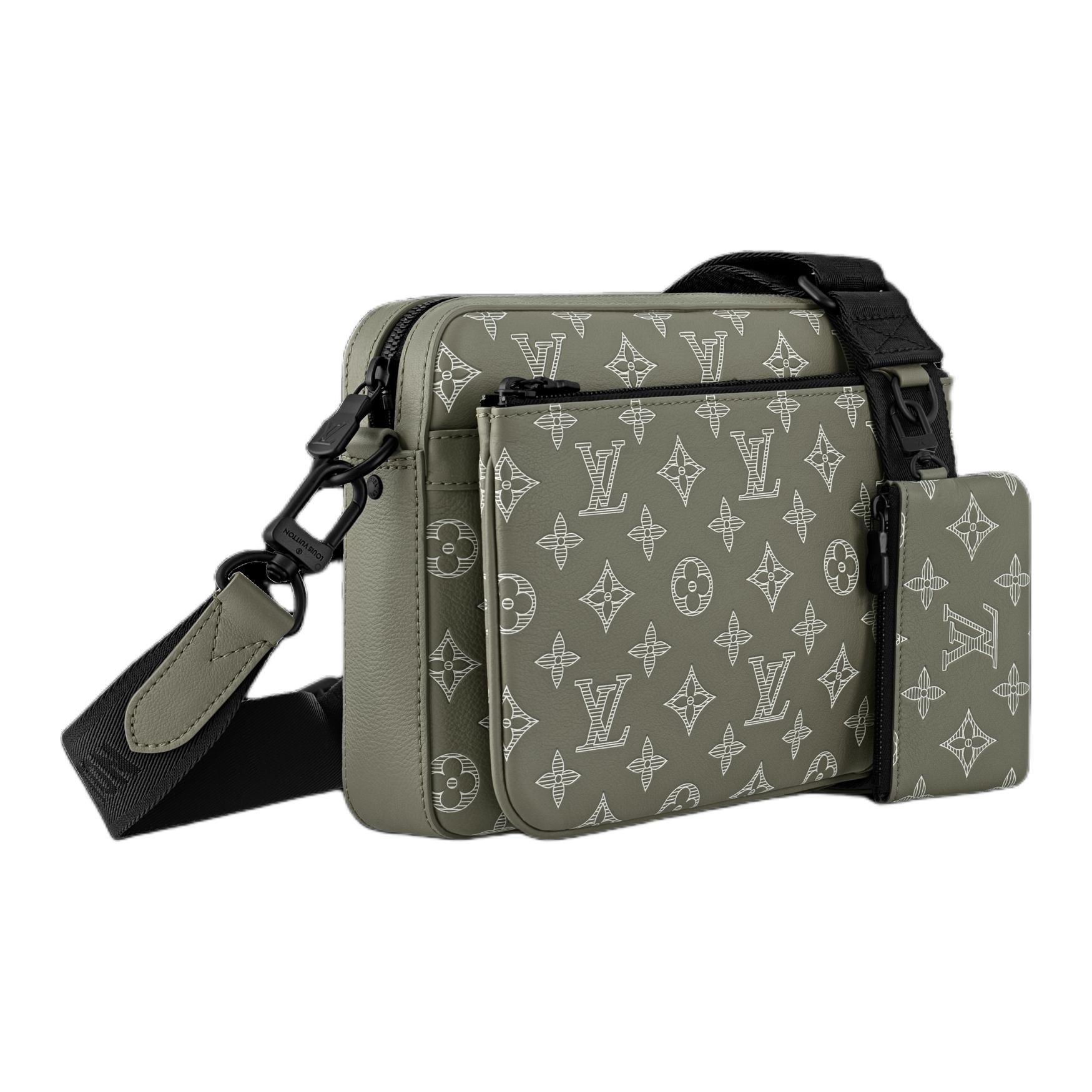 Louis Vuitton Trio Messenger Bag Green — фото 2
