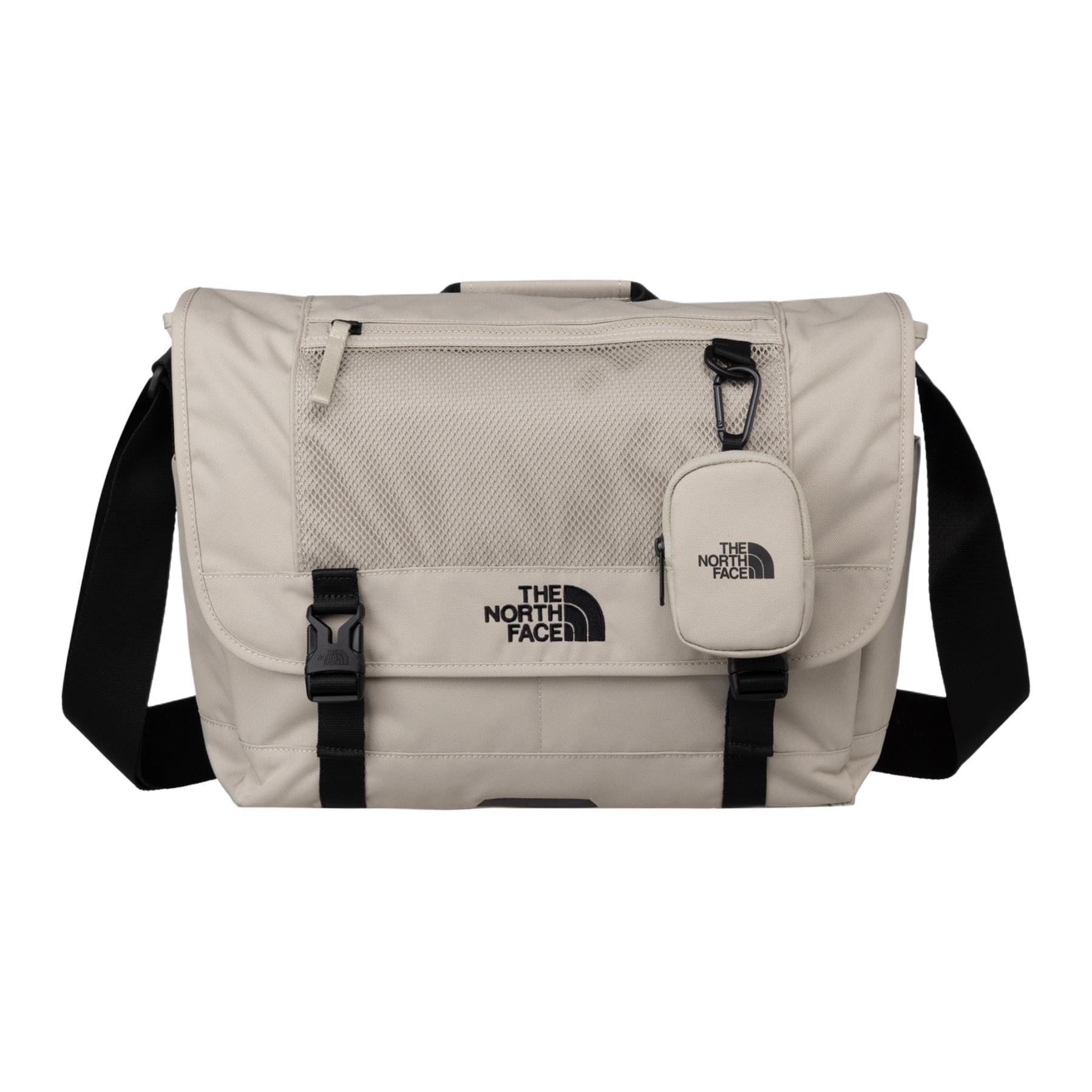 北面/THE NORTH FACE The North Face Messenger Bag Beige