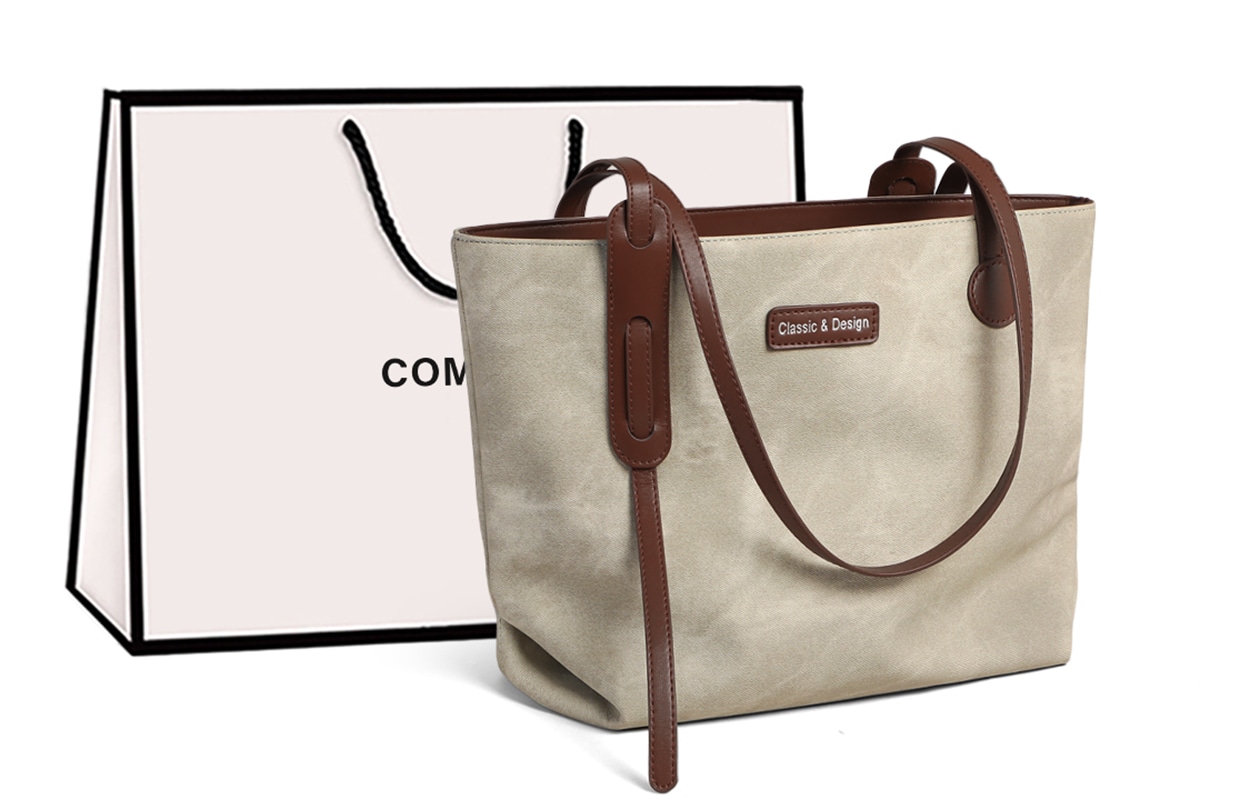 康莉/COMELY COMELY Tote Bag Grey