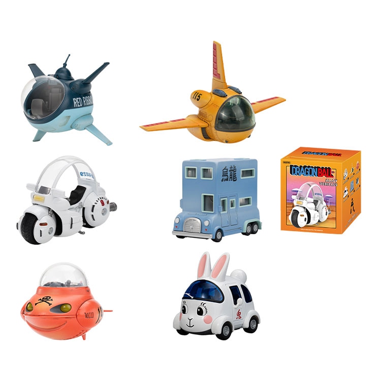 泡泡玛特 POP MART POP MART Dragon Ball Alloy Vehicle Series Blind Box