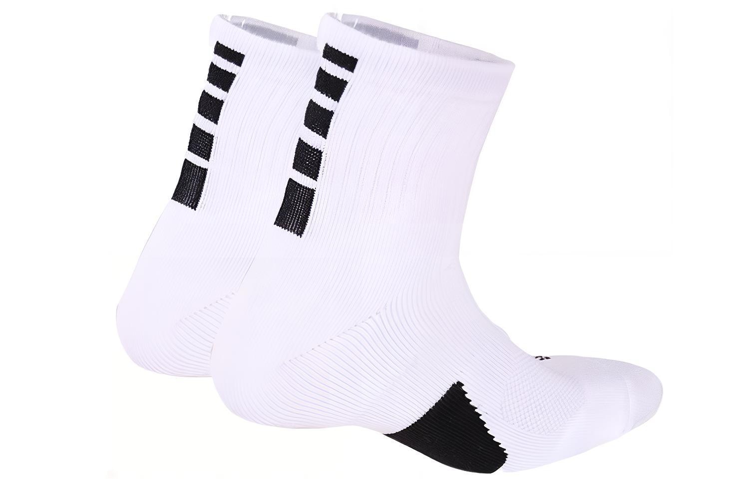 Nike Elite Basketball Crew Socks White — фото 1