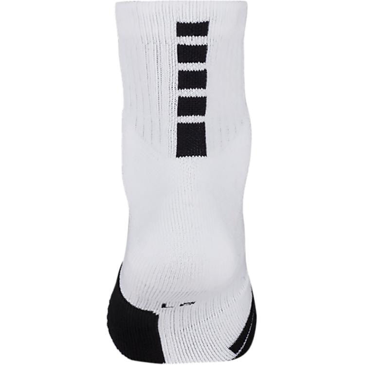 Nike Elite Basketball Crew Socks White — фото 4