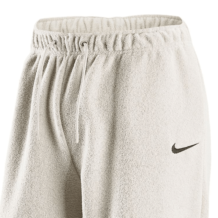 Nike Fleece Logo Sweatpants Beige — фото 2